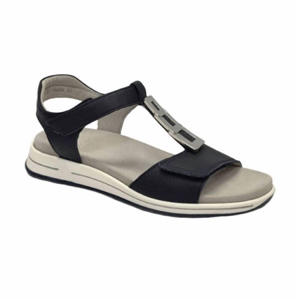 NEW ARA women's osaka sandal in navy